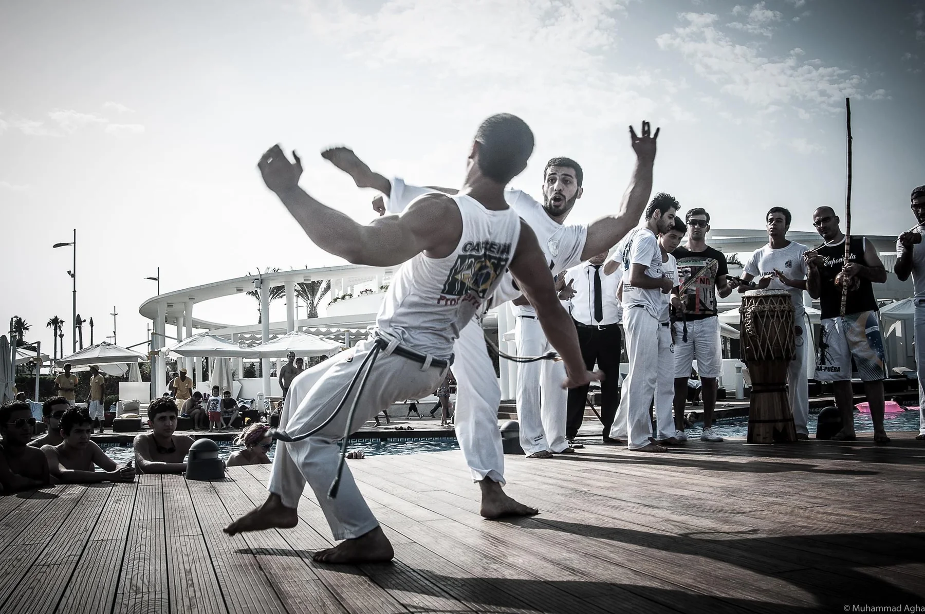 Capoeira roda performance